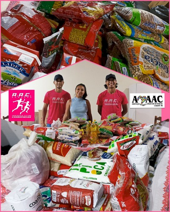 A.A.C Runners entrega brinquedos e alimentos para associação dos autistas em Caarapó