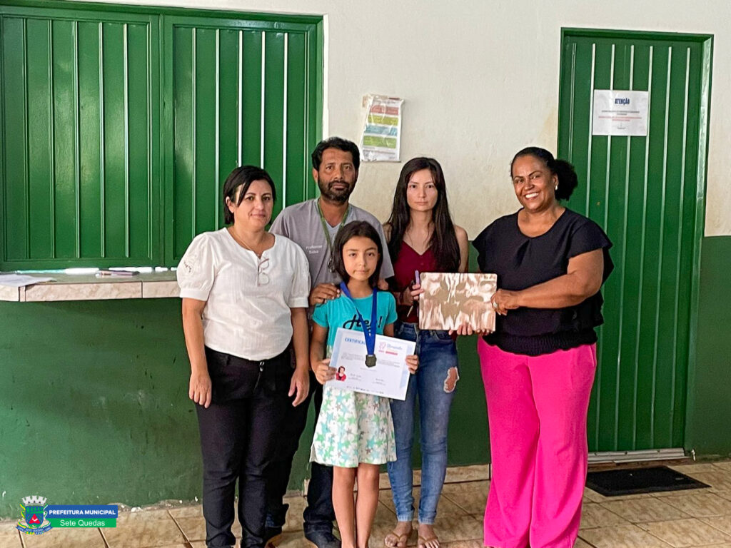 Alunos da Escola Municipal Inácio de Castro receberam premiações em Sete Quedas