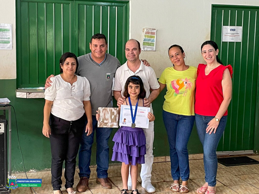 Alunos da Escola Municipal Inácio de Castro receberam premiações em Sete Quedas