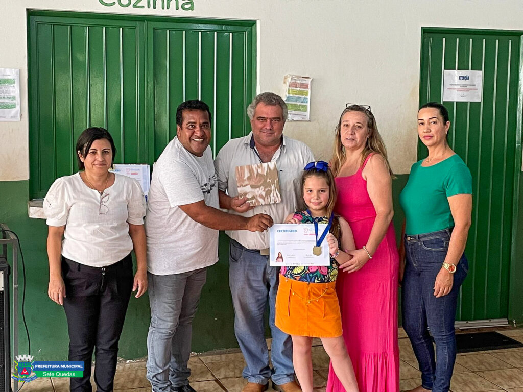 Alunos da Escola Municipal Inácio de Castro receberam premiações em Sete Quedas