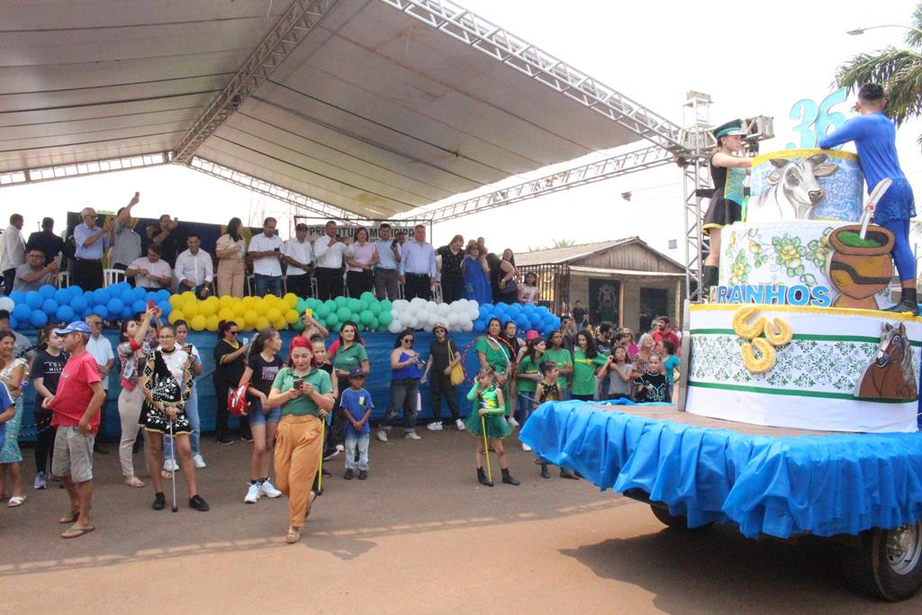 Desfile Cívico do 36º aniversário de Paranhos