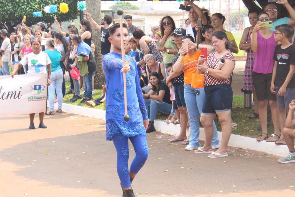 Desfile Cívico do 36º aniversário de Paranhos