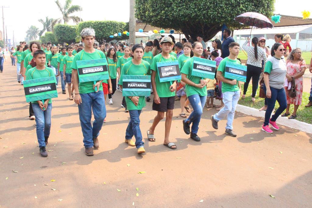 Desfile Cívico do 36º aniversário de Paranhos