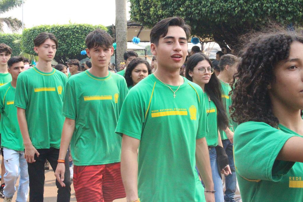 Desfile Cívico do 36º aniversário de Paranhos