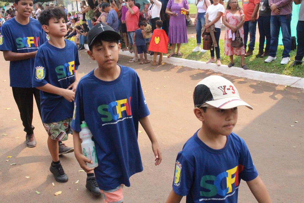 Desfile Cívico do 36º aniversário de Paranhos