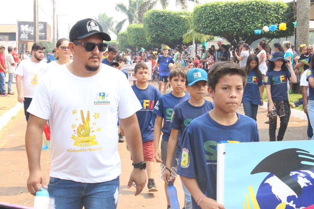 Desfile Cívico do 36º aniversário de Paranhos