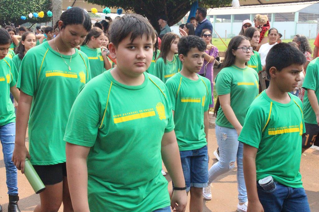 Desfile Cívico do 36º aniversário de Paranhos