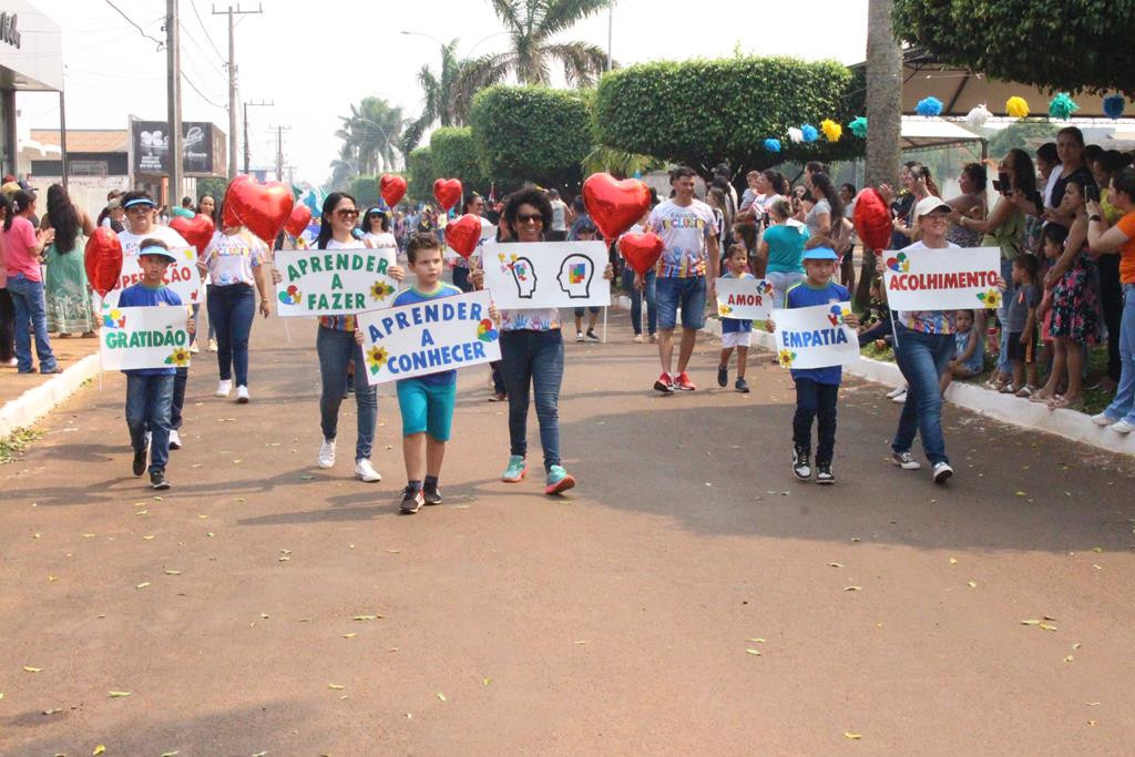 Desfile Cívico do 36º aniversário de Paranhos