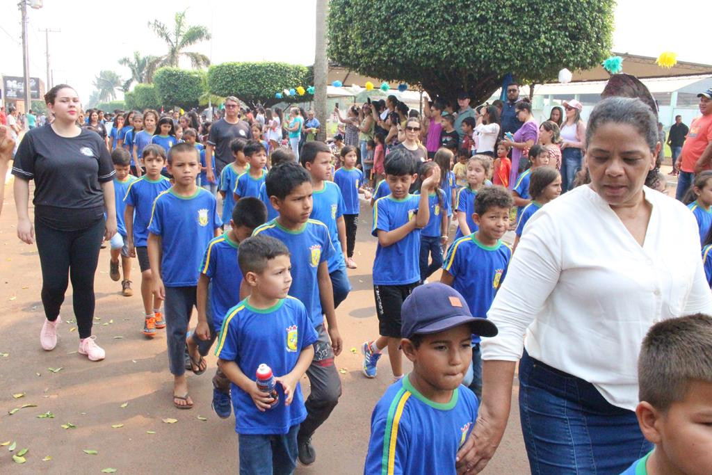 Desfile Cívico do 36º aniversário de Paranhos