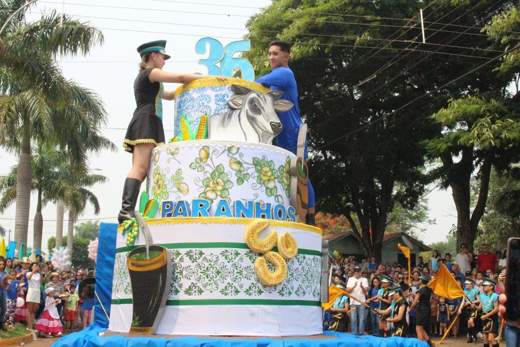 Desfile Cívico do 36º aniversário de Paranhos