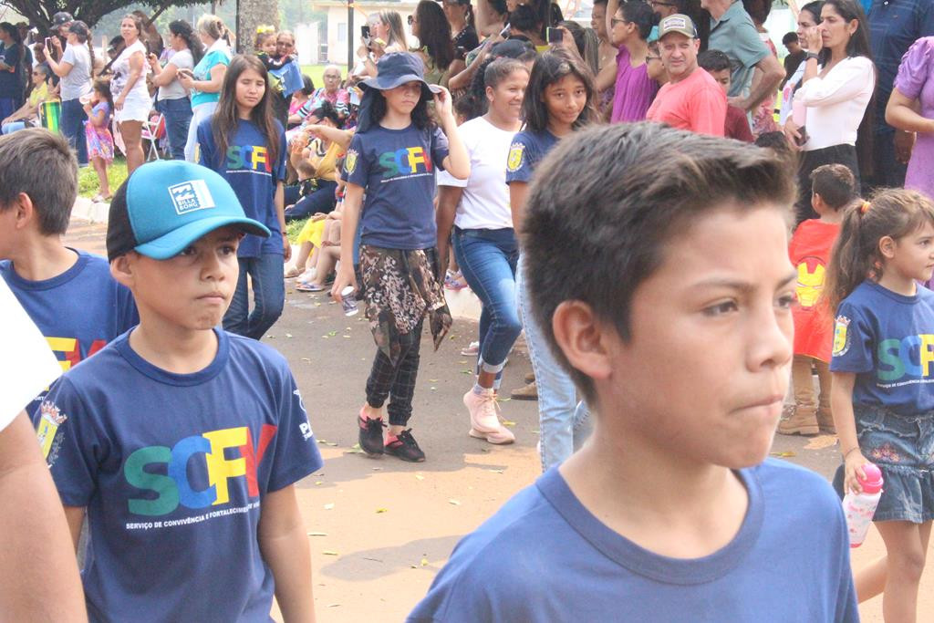 Desfile Cívico do 36º aniversário de Paranhos