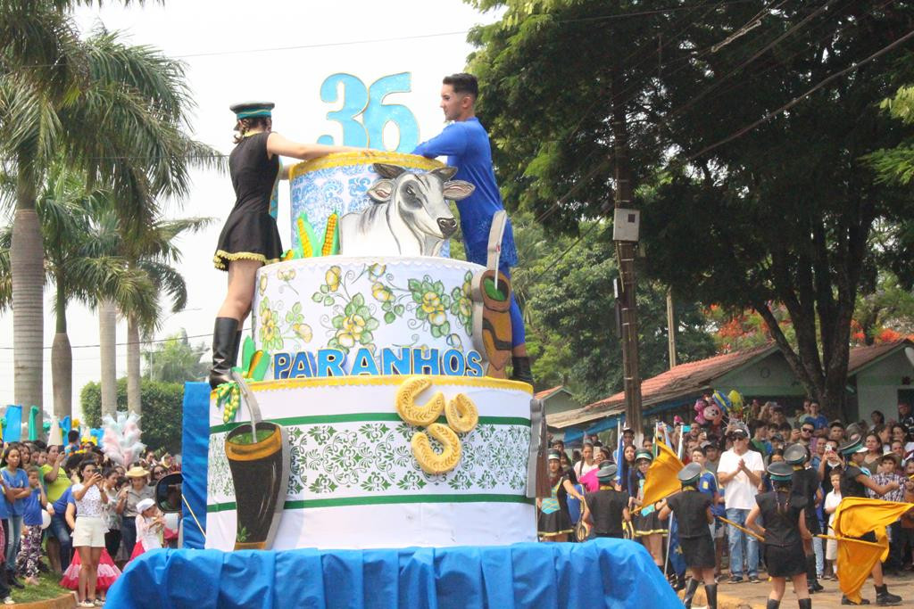 Desfile Cívico do 36º aniversário de Paranhos