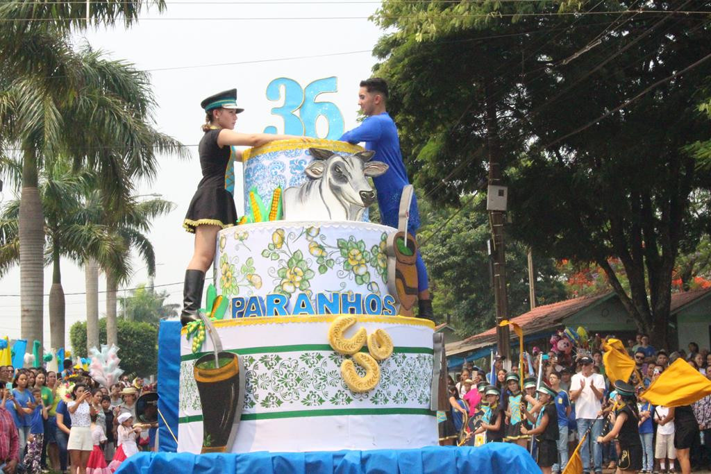 Desfile Cívico do 36º aniversário de Paranhos