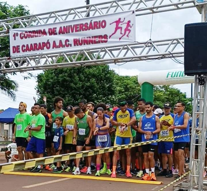 Amambaienses são pódios em corrida pedestre em Caarapó