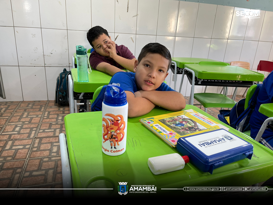 Com um misto de emoções, estudantes da rede municipal voltam às aulas para mais um ano letivo