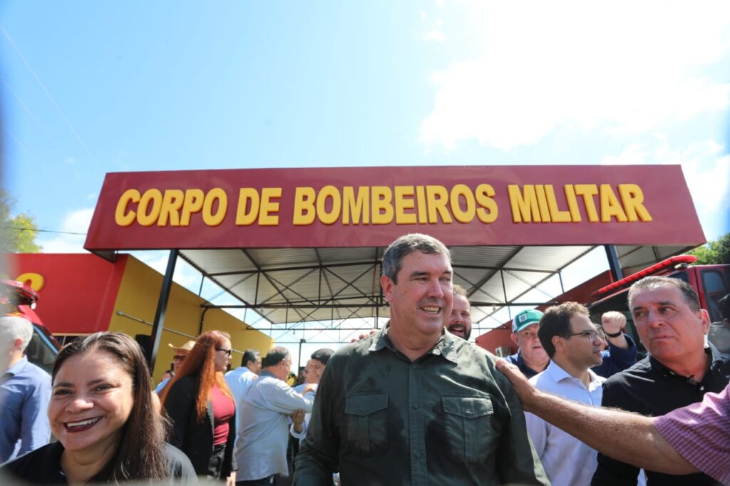 Miranda recebe pacote de obras do Governo de MS com escola, creche e Corpo de Bombeiros