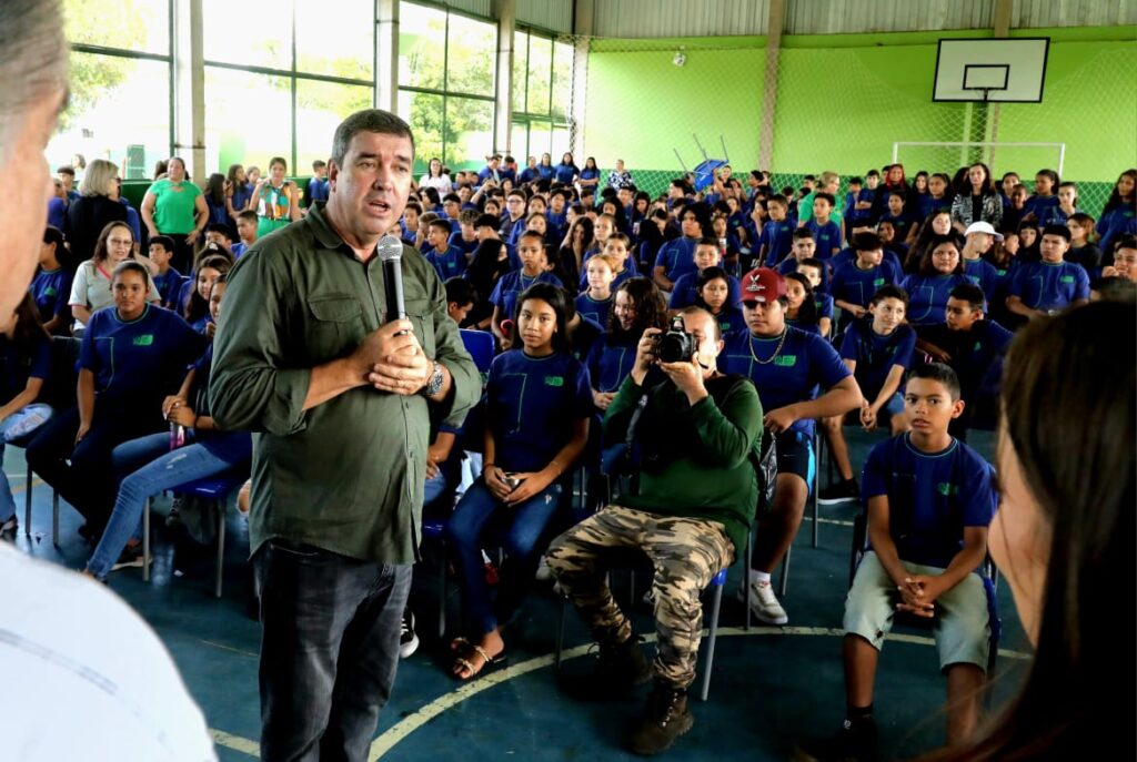 Miranda recebe pacote de obras do Governo de MS com escola, creche e Corpo de Bombeiros