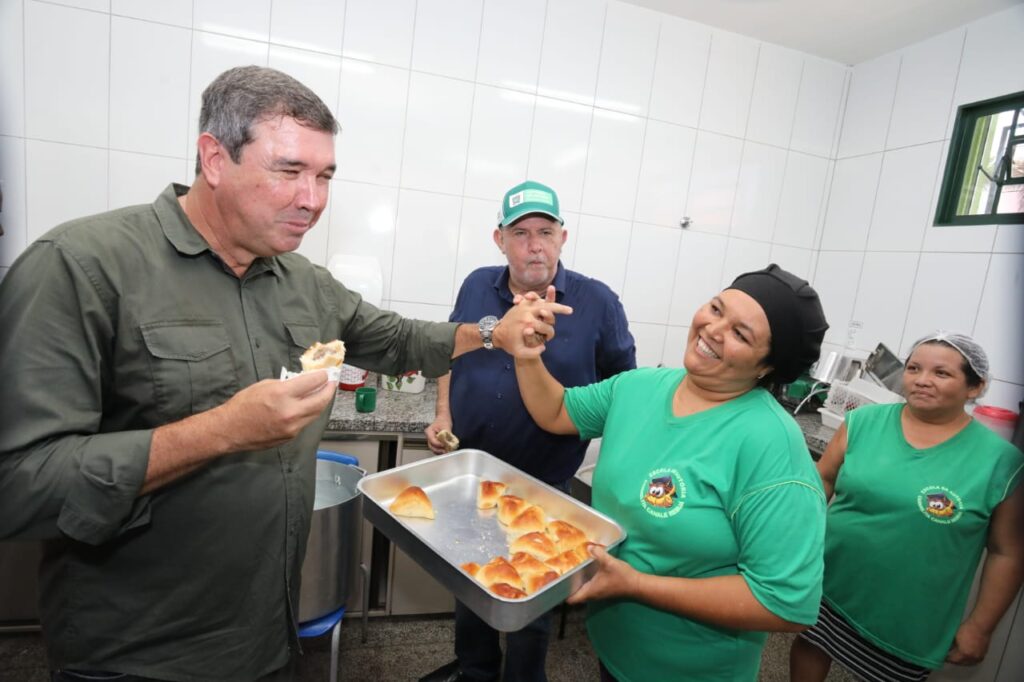 Miranda recebe pacote de obras do Governo de MS com escola, creche e Corpo de Bombeiros