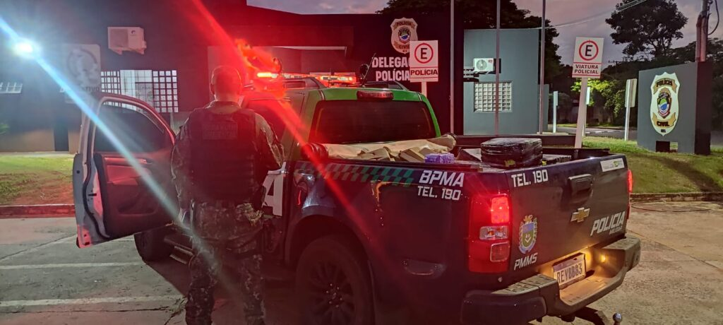 PMA apreende mais de 420 kg de drogas na MS-156, em Amambai