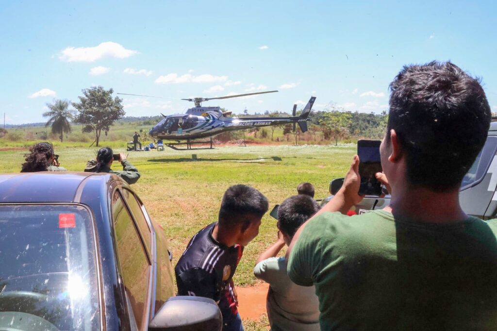 Sem deixar ninguém para trás, 3º MS em Ação leva sorrisos, cidadania, justiça e direitos a indígenas de Paranhos