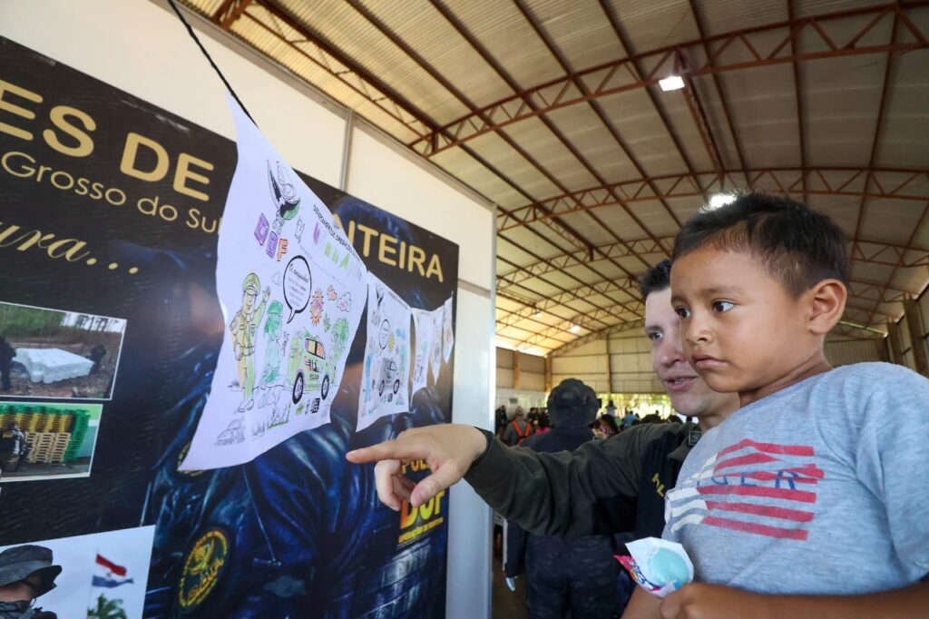 Sem deixar ninguém para trás, 3º MS em Ação leva sorrisos, cidadania, justiça e direitos a indígenas de Paranhos