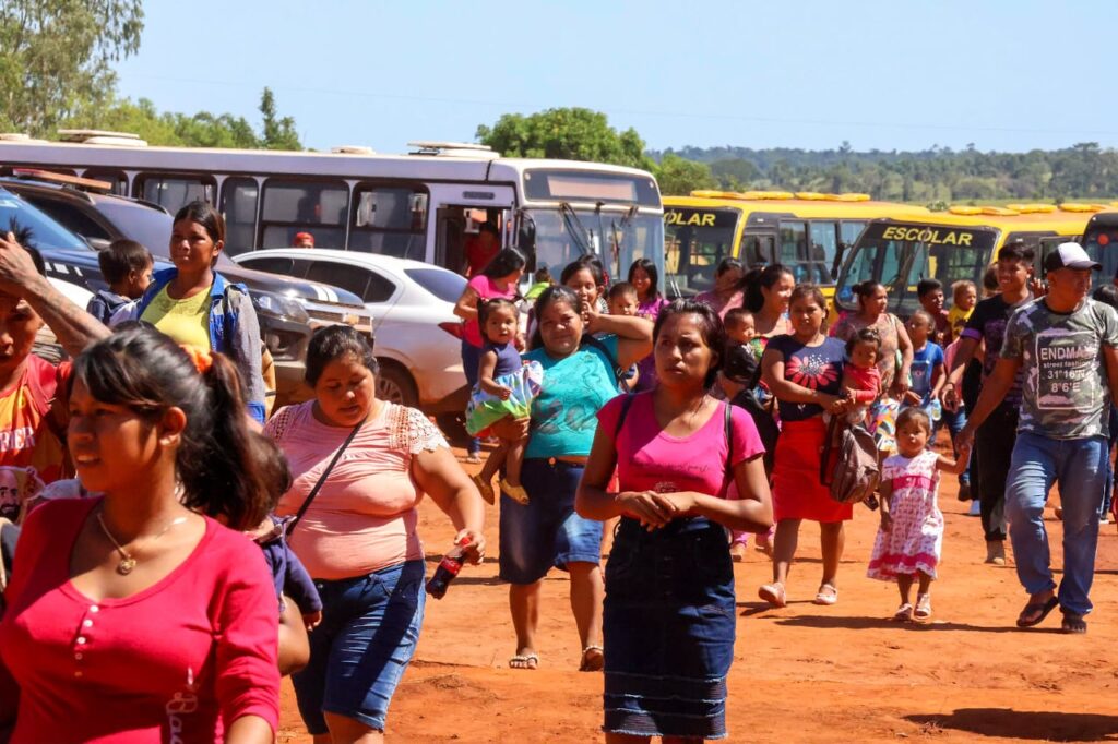 Sem deixar ninguém para trás, 3º MS em Ação leva sorrisos, cidadania, justiça e direitos a indígenas de Paranhos