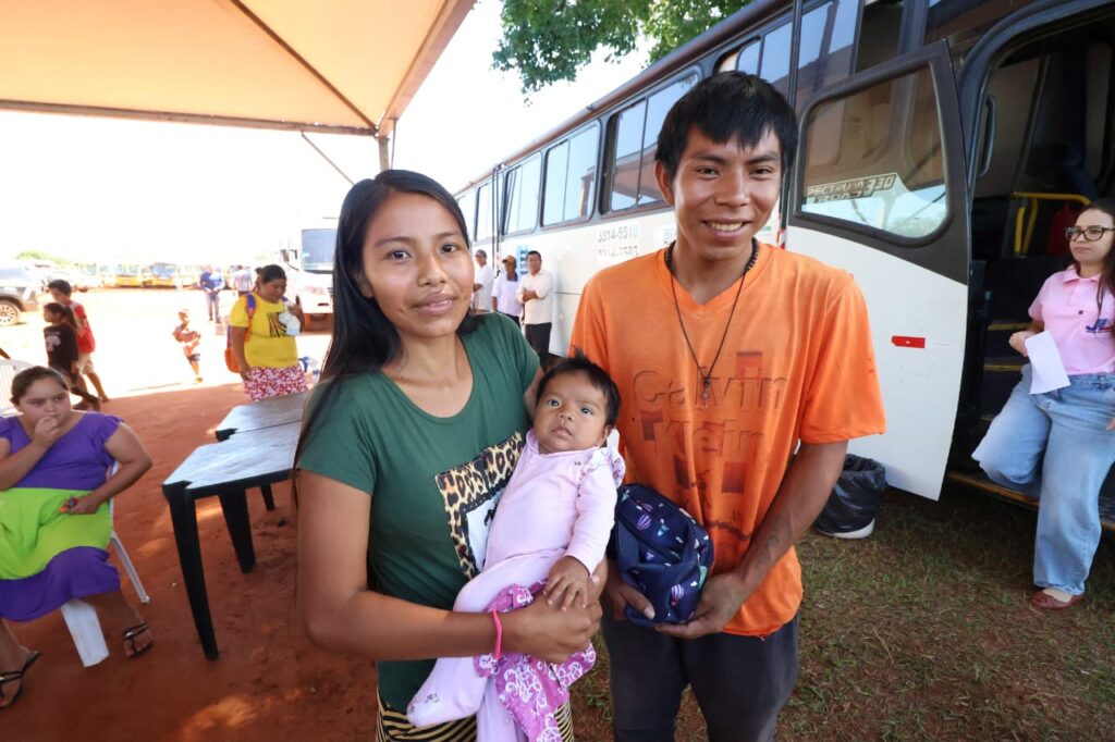 Sem deixar ninguém para trás, 3º MS em Ação leva sorrisos, cidadania, justiça e direitos a indígenas de Paranhos