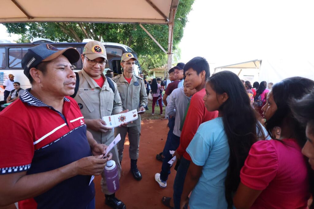 Sem deixar ninguém para trás, 3º MS em Ação leva sorrisos, cidadania, justiça e direitos a indígenas de Paranhos