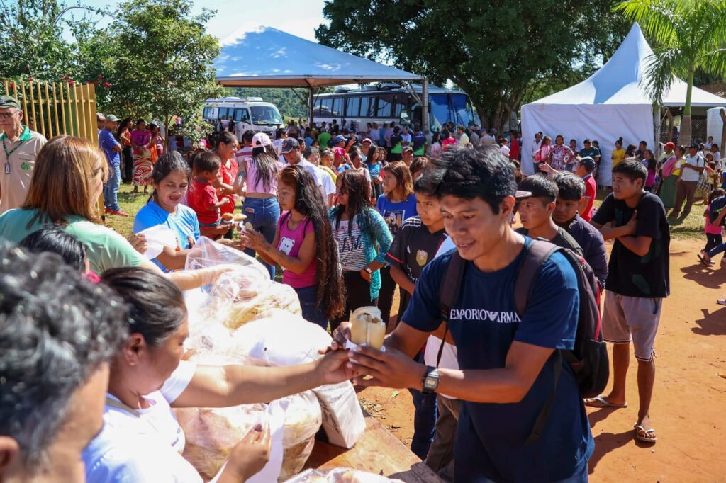 Sem deixar ninguém para trás, 3º MS em Ação leva sorrisos, cidadania, justiça e direitos a indígenas de Paranhos