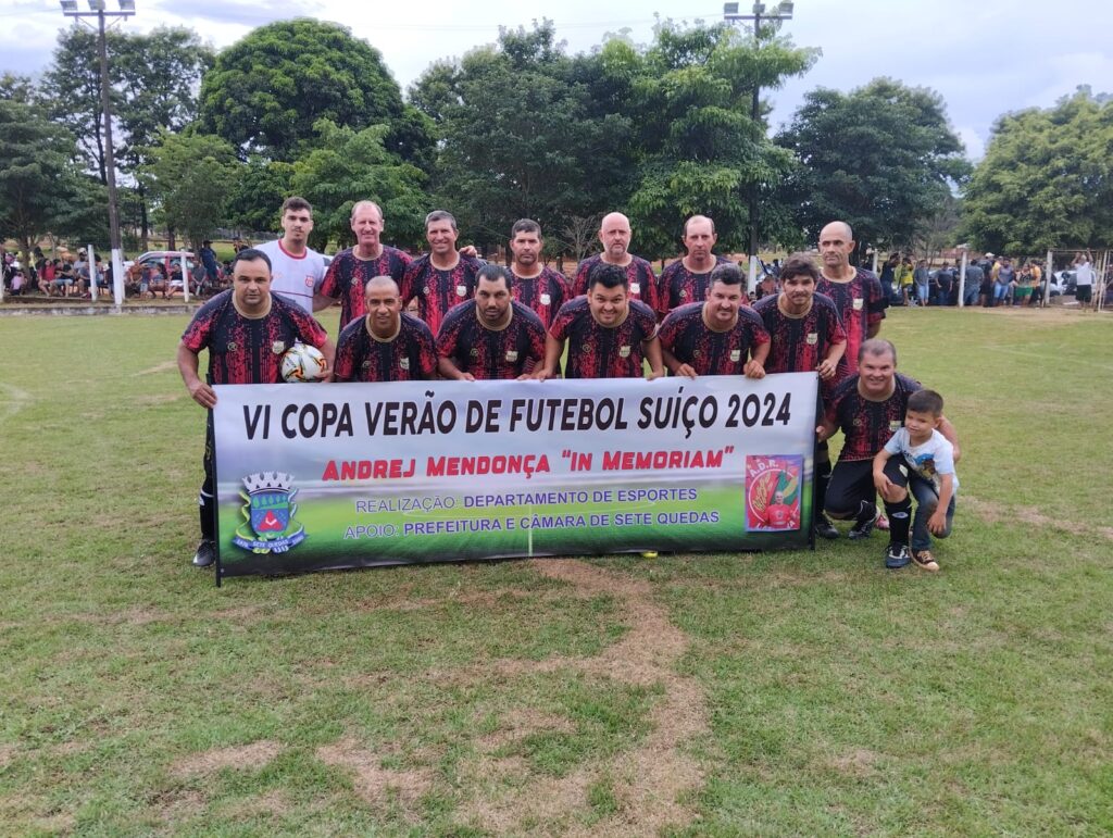 Abertura da Copa Verão de Futebol Suíço aconteceu neste domingo em Sete Quedas