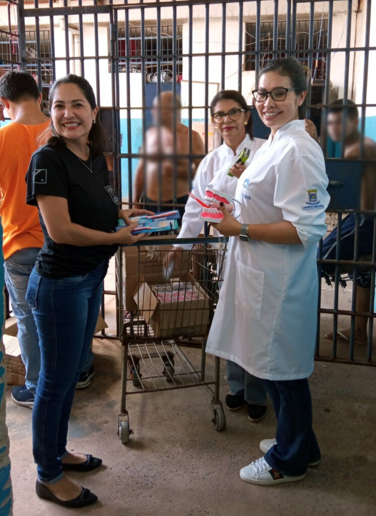 No Dia Mundial da Saúde Bucal, reeducandos de MS participam de ação de conscientização