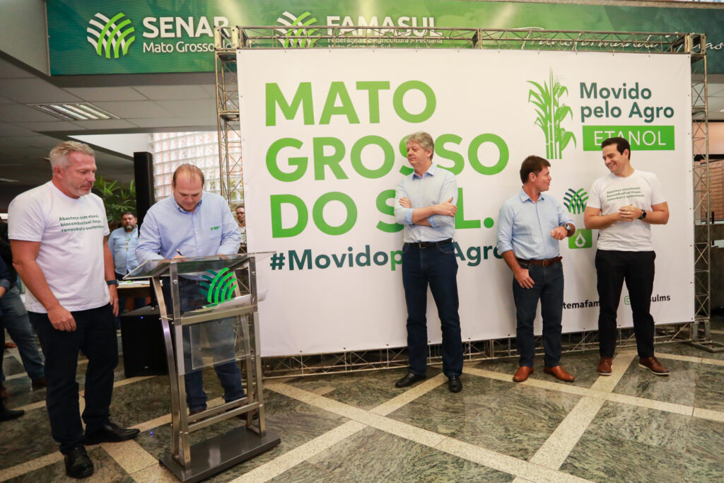 Sistema Famasul e Biosul lançam campanha ‘Movido pelo Agro’ para estimular o uso de tanol em MS