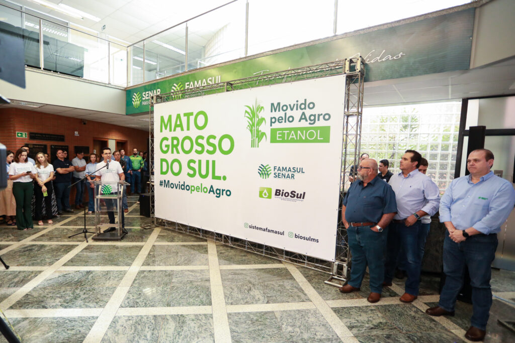 Sistema Famasul e Biosul lançam campanha ‘Movido pelo Agro’ para estimular o uso de tanol em MS