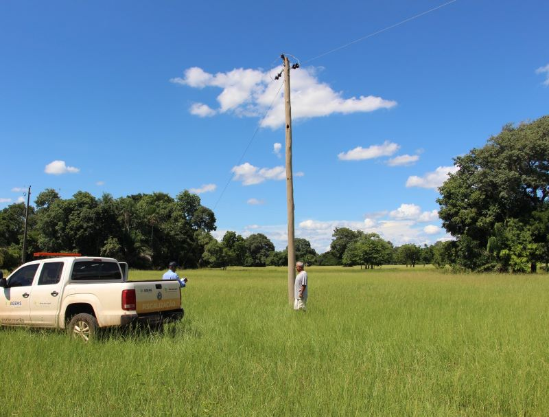 Para prevenir incêndios no Pantanal, Agems intensifica inspeções das redes rurais de energia em MS