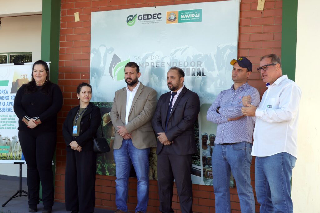 Prefeitura de Naviraí e Sebrae inauguram a Sala do Empreendedor Rural para atender a agricultura familiar