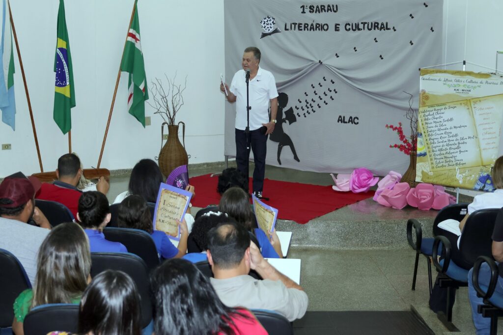 Academia de Letras, Artes e Cultura de Naviraí promove 1º Sarau Literário e Cultura