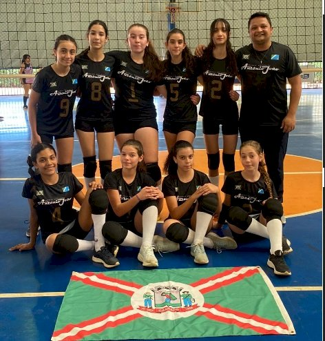 Time de Caarapó se classifica para a semifinal de voleibol dos Jogos Escolares da Juventude