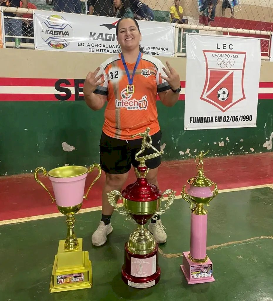 Equipes de Caarapó e Amambai conquistam a Copa Vale da Esperança de Futsal