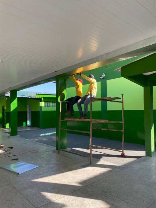 Reforma da Escola Estadual Eneil Vargas será entregue em agosto