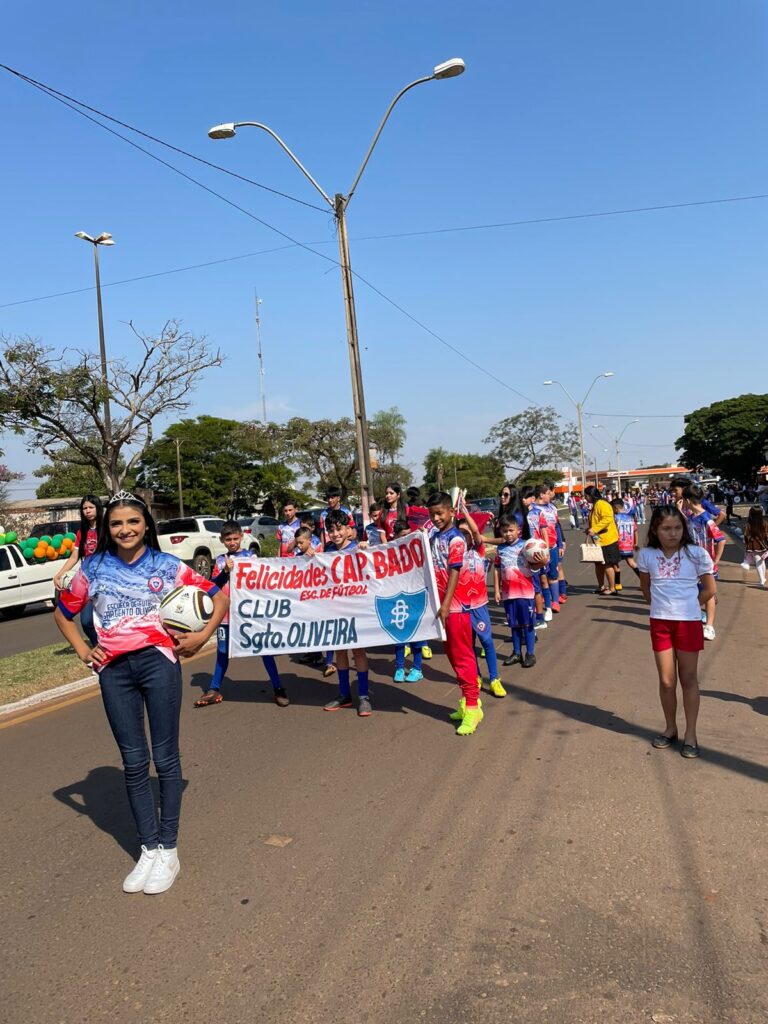 Desfile Cívico - Aniversário de 110 anos de Capitán Bado