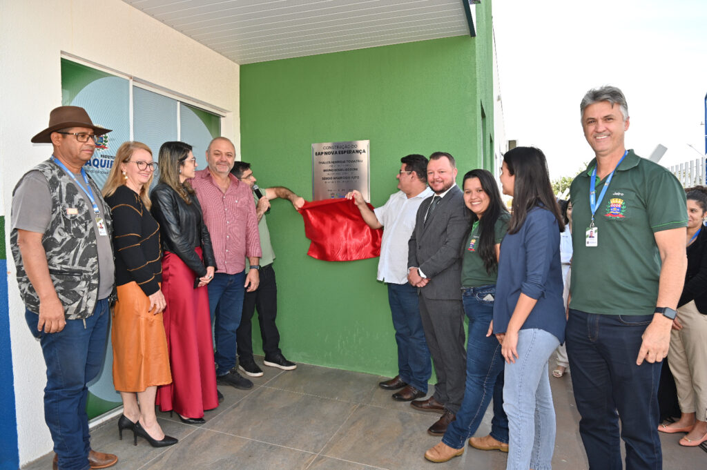 Prefeitura de Itaquiraí inaugura e entrega a UBS do Bairro Nova Esperança