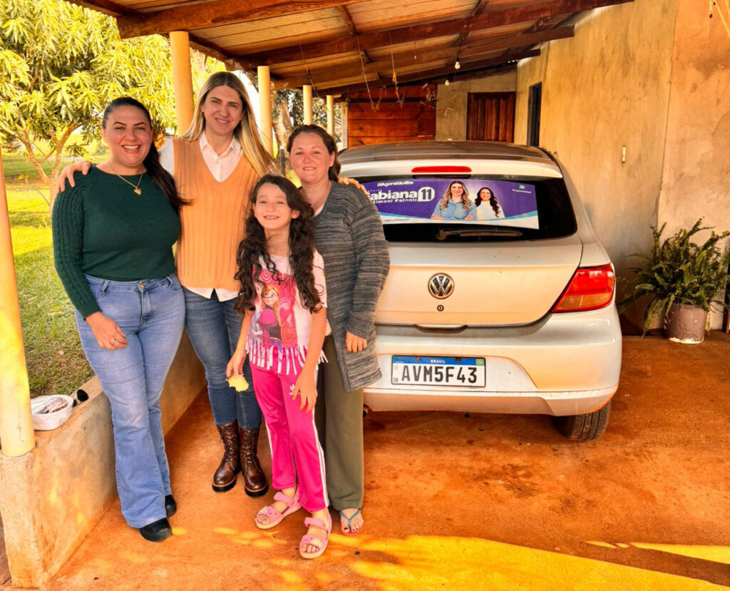 Em Eldorado, campanha de Fabiana chega aos bairros e assentamento