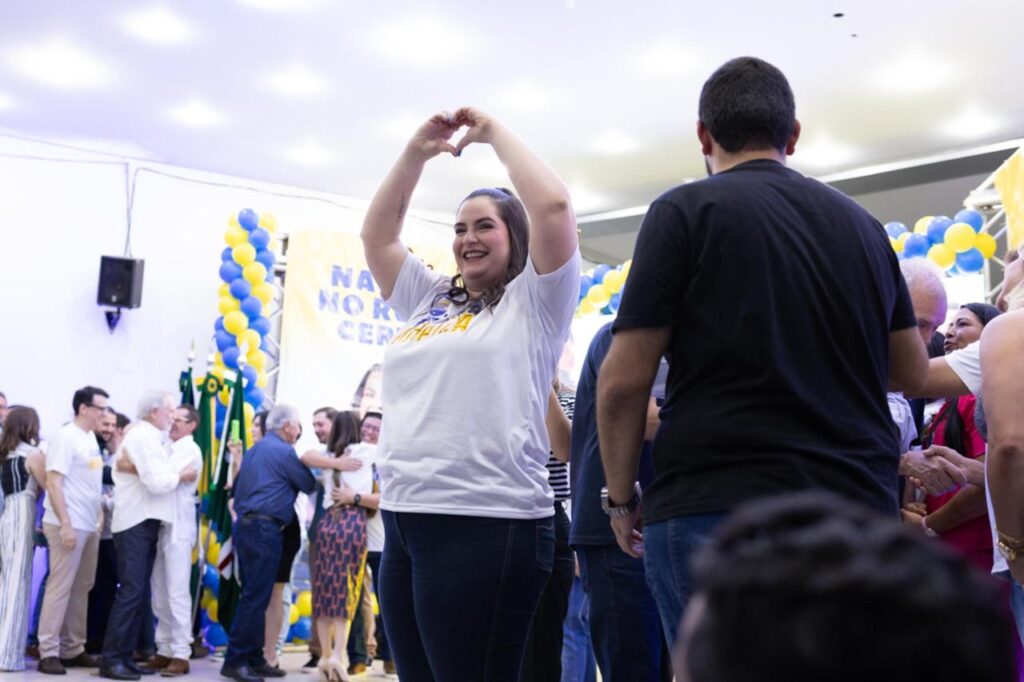 Otimismo e confiança marcam convenção de Rhaiza Matos e Zelmo de Brida em Naviraí