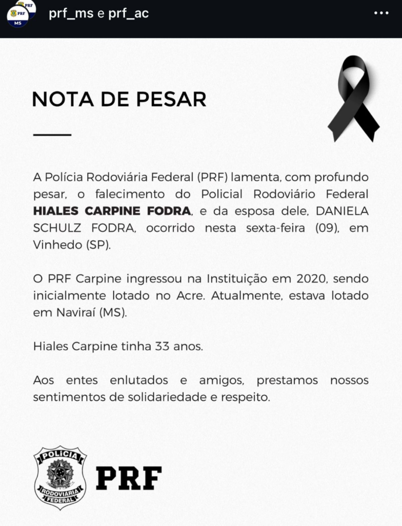 Casal de MS que morreu em acidente aéreo será sepultado no Rio Grande do Sul