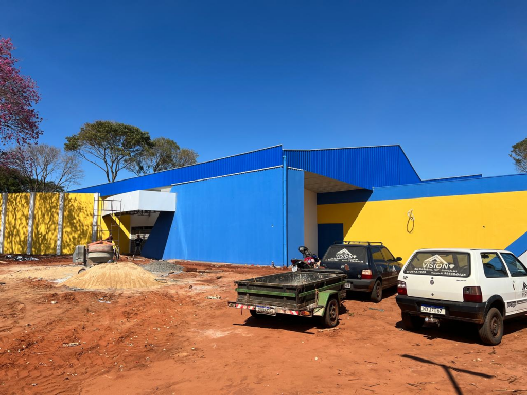 Obras do Centro de Eventos de Eldorado entram na fase final