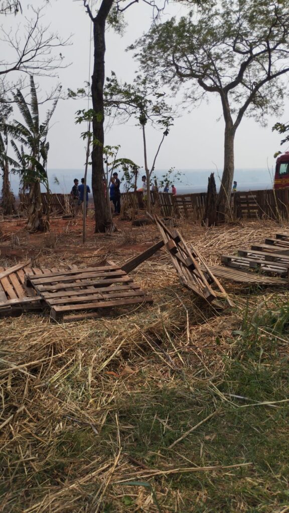 Corpo de Bombeiros combate incêndios em Amambai e Paranhos, com graves danos em áreas rurais e indígenas