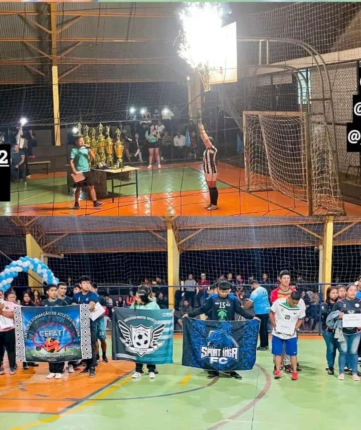 Duas partidas abrem competição de futsal em aldeia de Caarapó