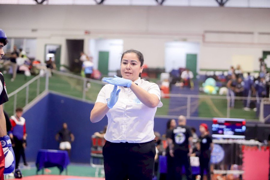 Após arbitrar na Copa Brasil de Kickboxing, caarapoense se prepara para Sul-Americano e Pan-Americano