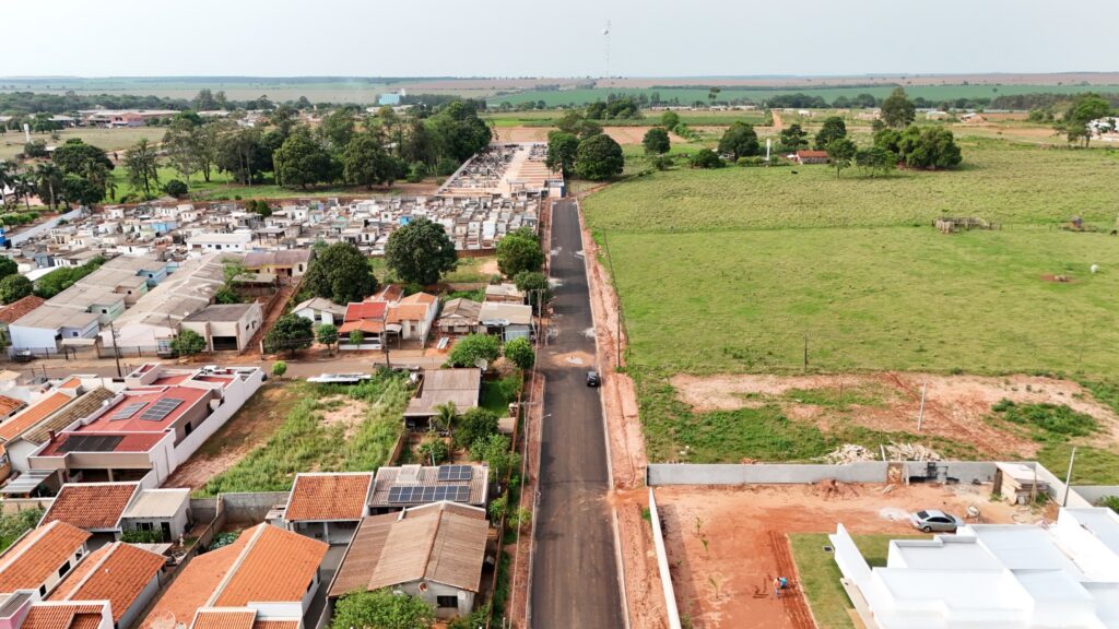 Obras da Av. Mato Grosso seguem em ritmo acelerado, transformando uma das principais vias de Itaquiraí