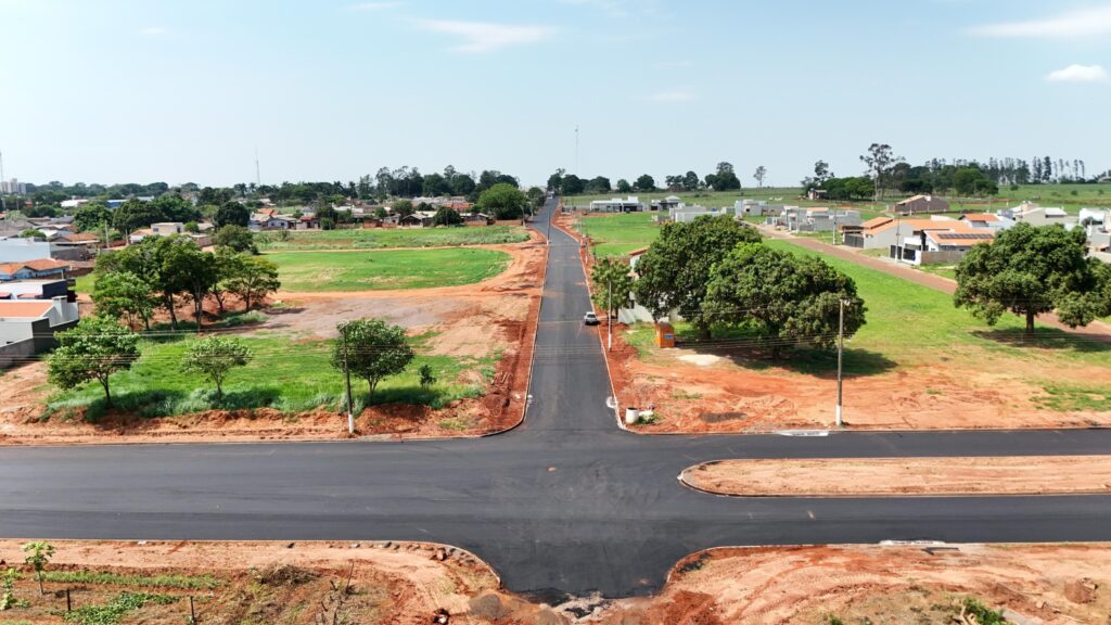 Prefeitura de Itaquiraí conclui drenagem e pavimentação do prolongamento da Avenida Mato Grosso e Rua Alencar Furtado Filho